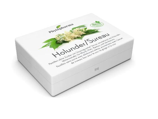 PHYTOPHARMA HolunderblÃ¼ten Pastillen 40 Stk