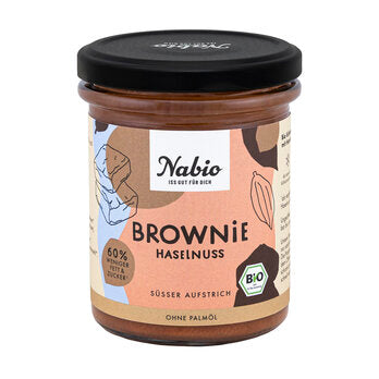 Pâte à tartiner NABIO Brownie Noisette 175 g