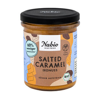 Pâte à tartiner NABIO au caramel salé 175 g