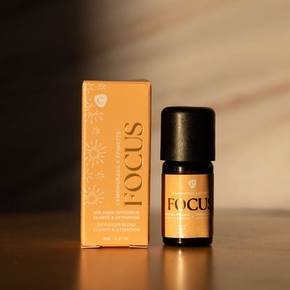 Mélanges d'huiles essentielles FOCUS