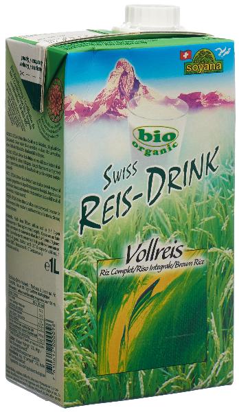 SOYANA Schweizer Ricedrink Vollreis Bio 1 l