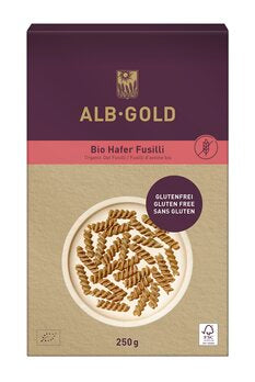 ALBGOLD Gluten-Free Oat Fusilli 250g