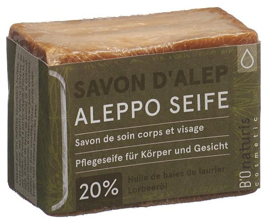 BIOnaturis Sapone di Aleppo 20% Olio di Alloro 200 g