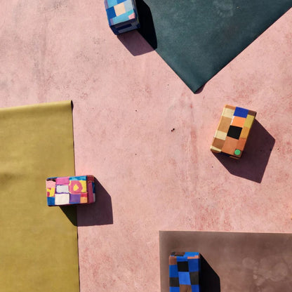 Recycled Yoga Block Desert Small
