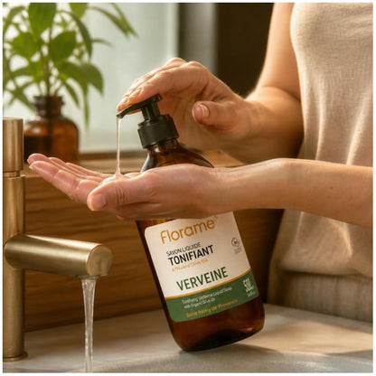 Florame Organic Verbena Toning Liquid Soap 500 ml