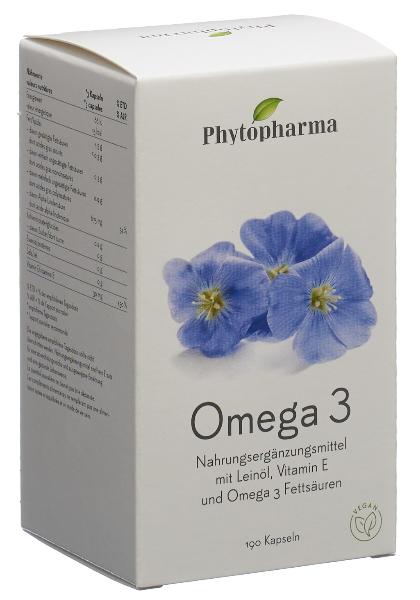 PHYTOPHARMA Omega 3 Kaps 190 Stk