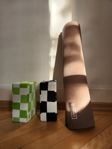 Recycelter Yogablock Yin Yang