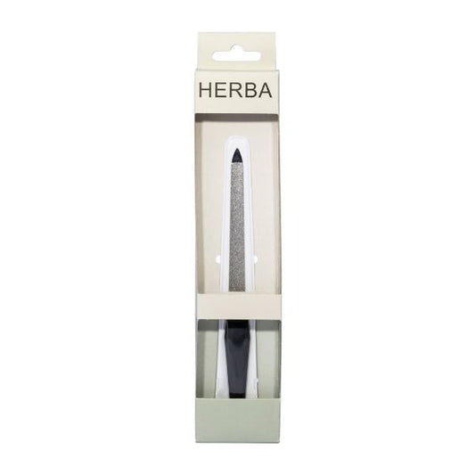 HERBA Saphir-Formnagelfeile 17cm abgerundet 5326