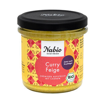 NABIO Pâte à tartiner figue et curry 135 g