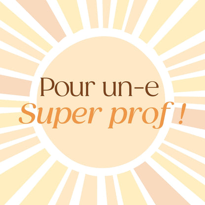 Pochette pour un-e super prof !