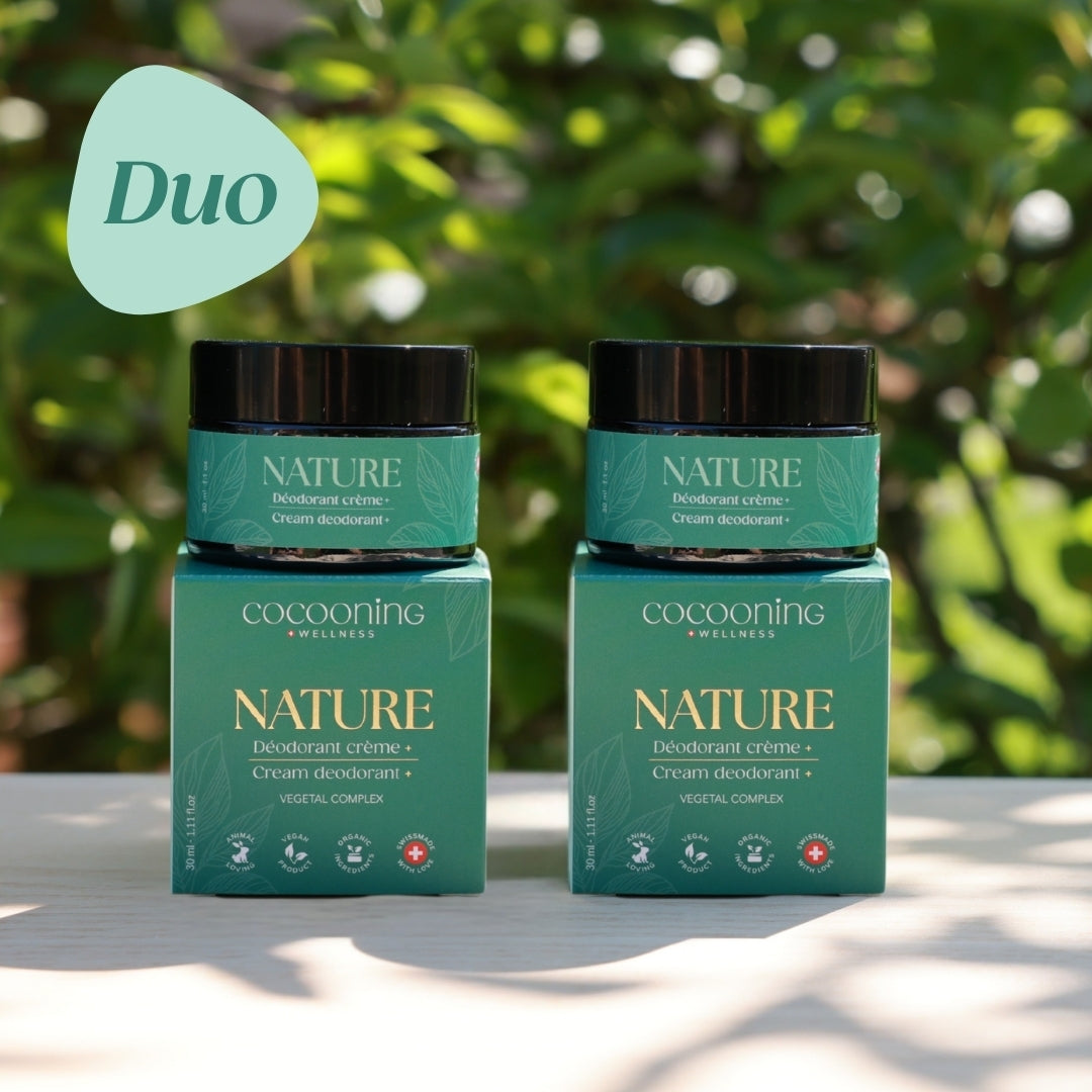 Duo déo crème + Nature 2x30ml