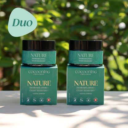 Duo déo crème + Nature 2x30ml