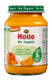 HOLLE Kürbis mit Reis Demeter 190 g
