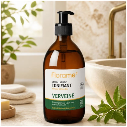 Florame Organic Verbena Toning Liquid Soap 500 ml