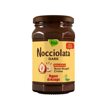 RIGONI DI ASIAGO Nocciolata Dark milchfrei Nuss-Nougat 250 g