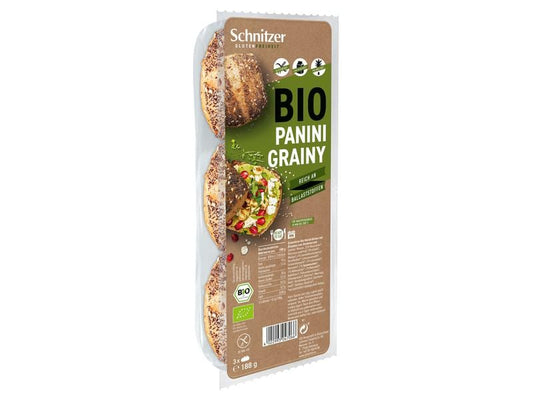 SCHNITZER Bio Panini Grainy 188 g