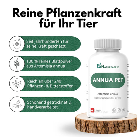 NATURFABRIK Annua Pet 90 Capsules