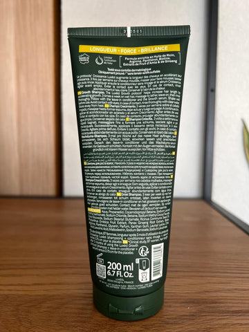Luxéol Shampoo per la crescita dei capelli – Crescita dei capelli dall'aspetto più rapido – 200 ml