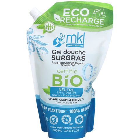 Gel douche BIO** Neutre Doypack