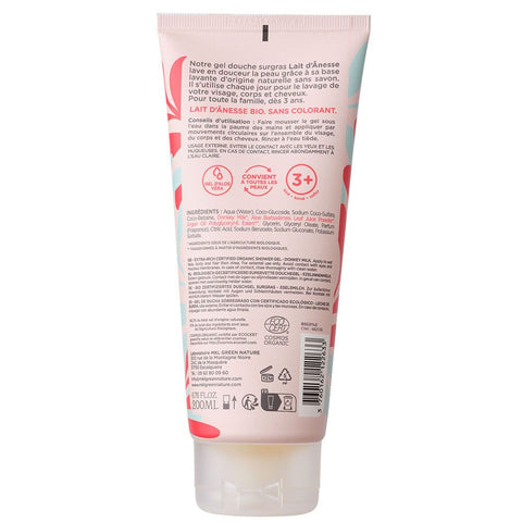 Gel douche BIO** Lait Anesse