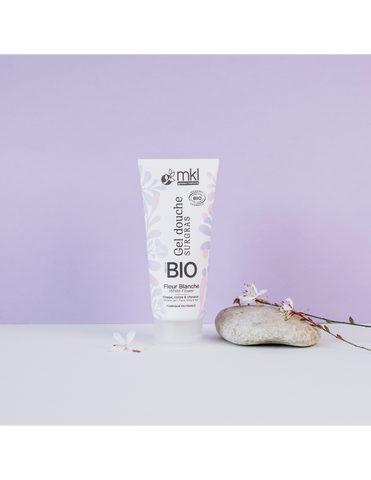 Gel douche BIO** Fleur Blanche