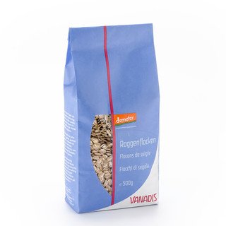 Vanadis Roggenflocken grob, Demeter 500g