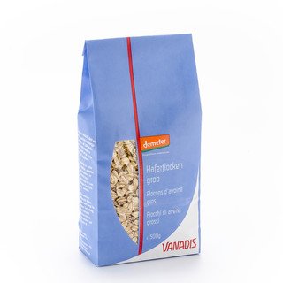 Vanadis Haferflocken grob, Demeter 500g