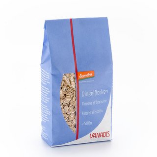 Vanadis Dinkelflocken, Demeter 500g