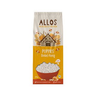Allos Dinkel Honig Poppies, EU Bio 300g