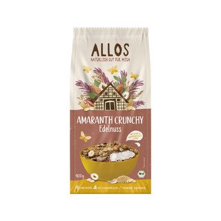 Allos Amaranth Crunchy Edelnuss, EU Bio 400g
