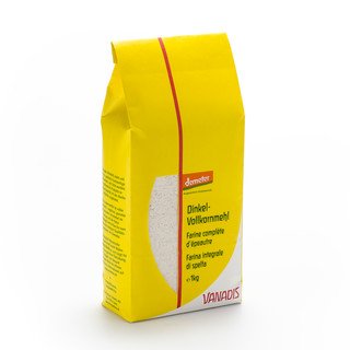 Vanadis Dinkel-Vollkornmehl, Demeter 1kg