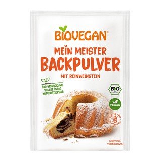 Biovegan Meister Backpulver, EU Bio 17g