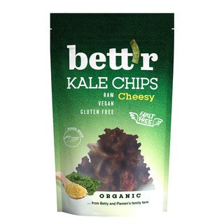 Bett'r Kale Chips Cheesy, EU Bio 30g