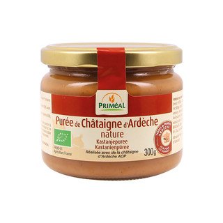 Purée de châtaignes Priméal non sucrée, biologique UE 300 ml
