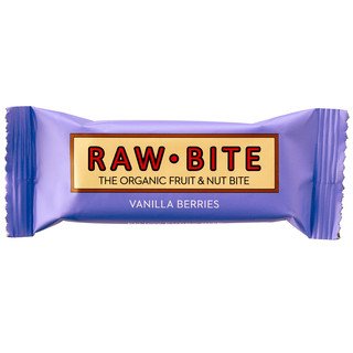 Rawbite Rohkostriegel Beeren-Vanille, EU Bio 50g