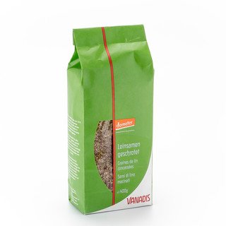 Vanadis Leinsamen geschrotet, Demeter 400g