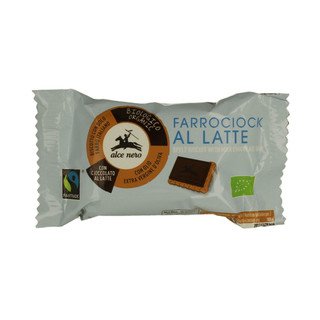 Alce Nero farrociok al latte - Dinkelkekse mit Schokolade, EU Bio 28g