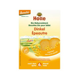 Holle Babyfood Babyzwieback Dinkel, Demeter 200g