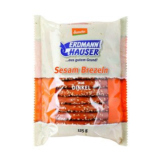 Erdmannhauser Dinkel Brezel mit Sesam, Demeter 125g