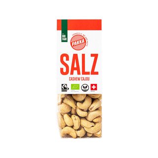 Pakka Anacardi al Sale Marino, EU Biologico / FLO-Fairtrade 100g