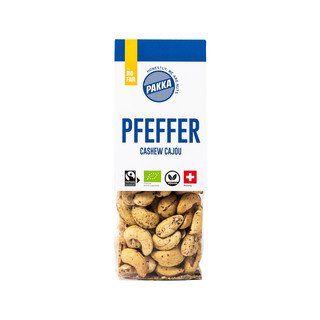 Pakka Cashew con pepe Malabar, EU Biologico / FLO-Fairtrade 100g