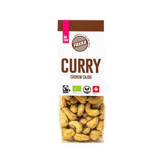 Pakka Cashew mit Curry Madras, EU Bio / FLO-Fairtrade 100g