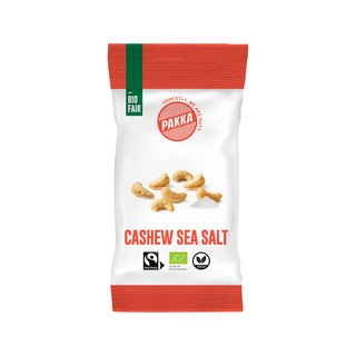 Pakka Cashew con Sale Marino, Biologico UE / FLO-Fairtrade 30g