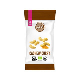 Pakka Cashew mit Curry Madras, EU Bio / FLO-Fairtrade 30g