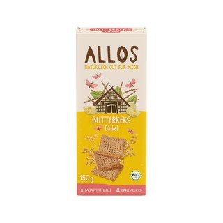 Allos Dinkel-Butterkeks, EU Bio 150g