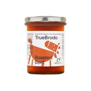 TrueBrodo Brodo di Ossa di Manzo Arrosto, Bio Knospe Svizzera 380 ml