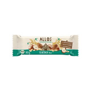 Allos Hafer Flapjack Nuss, EU Bio 50g