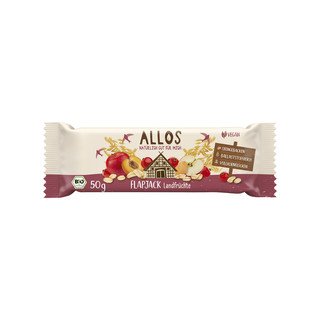Allos Hafer Flapjack Landfrüchte, EU Bio 50g