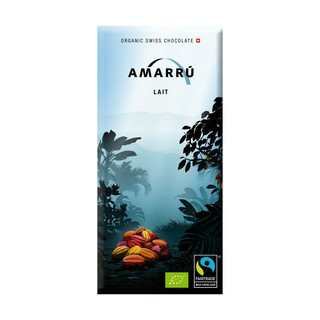 Amarru Lait, Milchschokolade, EU Bio / FLO-Fairtrade 100g