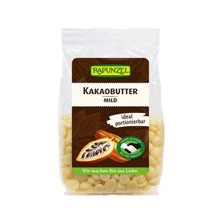 Rapunzel Kakaobutter Chips mild, EU Bio / Fairer Handel 100g